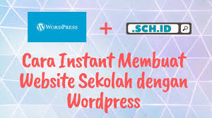Buat website sekolah anda sekarang. Cara Instant Membuat Website Sekolah Dengan Wordpress Youtube