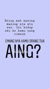 Sajak Sunda Kata Kata Indah Kata Kata Motivasi Teks Lucu