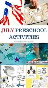 July Preschool Themes With Lesson Plans And Activities Natural Beach Living Summer Preschool Themes Preschool Activities September Preschool Themes