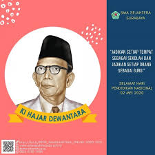 Hardiknas diperingati setiap tanggal 2 mei setiap tahunnya sebagai salah satu bentuk penghormatan tertinggi atas perjuangan ki hajar dewantara dalam menyebarluaskan ilmu pengetahuan dalam memperjuangakn pendidikan di indonesia. Berita