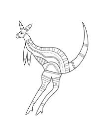 White undermount kitchen sink australian animals coloring pictures. Aboriginal Kangaroo Coloring Page Free Printable Coloring Pages Kangaroo Art Aboriginal Dot Art Aboriginal Art Symbols