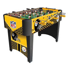 Foosball Table With Nfl Pittsburgh Steelers Design Steelers Team Foosball Table Pittsburgh Steelers