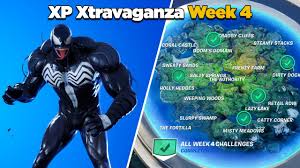 So far, season 5 has offered some of the most xp we've seen. Fortnite All Xp Xtravaganza Week 4 Challenges Guide Chapter 2 Season 4 Youtube