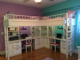 Custom Made Dual Loft Beds With Desks Childrens Bedroom Furniture Kids Bedroom Furniture Bunk Bed Designs