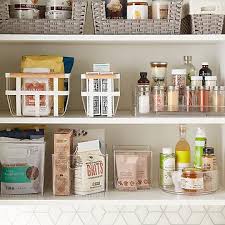 Having a grocery door at waste height in the garage makes unloading groceries a piece of cake. Kitchen Storage Kitchen Organization Ideas Pantry Organizer The Container Store