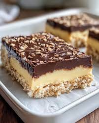 Nanaimo Bars 🍫🥥 Ingredients: