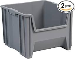 The modular storage bin system built to meet your needs. Akro Mils 13018 Stack N Store Heavy Duty Stackable Open Front Plastic Storage Container Bin 17 1 2 Inch X 16 1 2 Inch X 12 1 2 Inch Gray 2 Pack Open Home Storage Bins Amazon Com