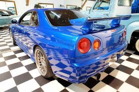 Paul walker's personal nissan skyline has a fascinating history. Paul Walker S Nissan Skyline Gt R From Fast Furious 4 Up For Sale For 1 35 Million Carscoops