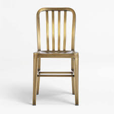 Heidi velvet dining chairs, set of 2, gray by meridian furniture (79) $330$525. Metal Dining Chairs Crate And Barrel