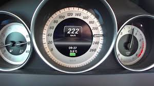 2012 Mercedes Benz C180 Top Speed Youtube