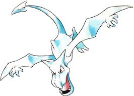 While seeking iron for food, it digs tunnels by breaking through bedrock with its steel horns. 142 Aerodactyl Red Blue Pokemon Blue Artwork Pokemon