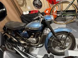 Image result for Blue 1957 Motorcycle