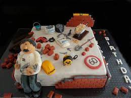 Zum 60igsten geburtstag viel glück, denn du bist unser bestes stück. Motivtorte Fur Einen Maurer Zum 60 Geburtstag Danis Blog Cakes For Men Cake Fondant