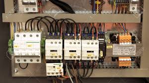 We have a tipical fuse box, fuses and neutral wires connected to a neutral bar. Electric Box With Wires And Power Fuse Switches Safe Electrical Stock Photo Picture And Royalty Free Image Image 70215641