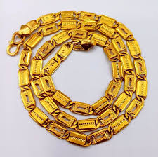 22k Gold Handmade Chain Necklace Strand Fine Jewelry Nawabi Design Pattern Gift Fine Jewelry Pretty Jewellery Gold Design