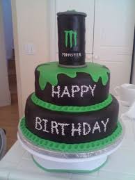 Monster Energy Drink Themed Cake Birthday Cakes Monster Energy Drink Monster Energy Cake Monster Cake
