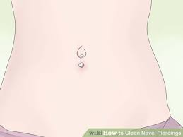 How To Clean Navel Piercings 14 Steps With Pictures Navel Piercing Belly Button Piercing Care Piercings