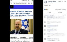 Pak jokowi tulung (tolong), turun ke bawah, lihat kami, pembangunan tol menyengsarakan kami. Fakta Atau Hoaks Benarkah Presiden Israel Janji Bikin Indonesia Seperti Palestina Jika Terus Ikut Campur Cekfakta Tempo Co