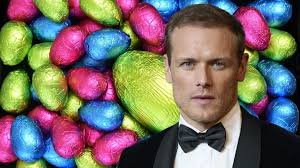Genius 'Sam Heughan as Easter eggs' thread has Outlander fans in stitches