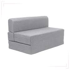Maybe you would like to learn more about one of these? Coirfit Folding Sofa Cum Bed Perfect For Guests Jute Fabric Washable Cover 3 Seater Grey 6 X 6 Feet Amazon In Furniture