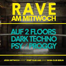 Rave am Mittwoch · 7 Dec 2022 · Berlin (Germany) · goabase ॐ parties and  people