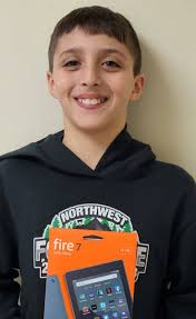 Forks Middle School Kindle Winners of the Quarter