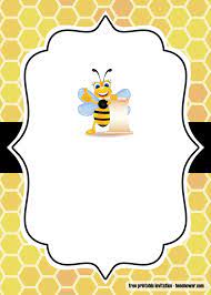 Free Printable Bumblebee Baby Shower Invitations Free Pr Bee Baby Shower Invitations Bumble Bee Baby Shower Invitation Free Printable Baby Shower Invitations