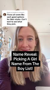Replying to @Candice hot off the press, she chose a name! #nametok  #babynames #girlnames #nameconsultant #namereveal