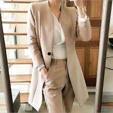 Trouser Suit Womens Suits Blazer With Pants Female Business Suit Ladies Formal Pant Suits For Weddings 2 Piece Sets Wish Formal Suits For Women Suits For Women Elegant Pants Suits