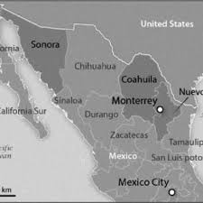 Check spelling or type a new query. Map Of The Northern Mexican States Download Scientific Diagram