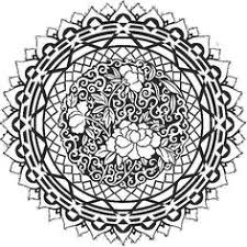 This file included 5 detailed rounded clean mandalas. Adult Coloring Pages Mandalas