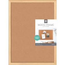 Bulletin board synonyms, bulletin board pronunciation, bulletin board translation, english dictionary definition of bulletin board. U Brands Cork Bulletin Board 17 X 23 Inches Assorted Black Or Birch Mdf Frame Memo Boards Accessories Meijer Grocery Pharmacy Home More