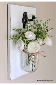 I actually made a bathroom organizer with mason jars and thought y'all might enjoy seeing how to make it. Diy Farmhouse Mason Jar Wall Decor Diy Vibes