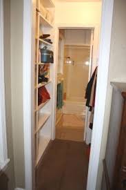 The Master Bedroom And Master Bath Are Joined By A Walk Through Closet With Very Convenient Shelving Remodel Bedroom Guest Bedroom Remodel Closet Small Bedroom