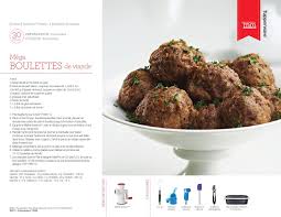 Maitre Saveur Mega Boulettes De Viande Boulette De Viande Recettes De Cuisine Tupperware