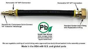 Air compressor sprinkler faucet yard female winter winter time patio water tap. Air Compressor To Female Garden Hose Faucet Spigot Adapter Blow Out Sprinkler 670541159675 Ebay