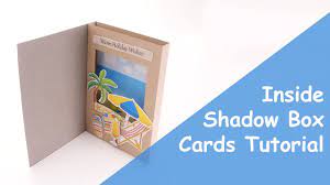 A quick video as requested with how to put together the shadow box for the mothering sunday card that i have shown.the details of the mothering sunday shadow. Inside Shadow Box Card Tutorial Youtube
