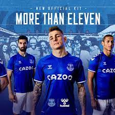 Founder member of the football league 1888. Everton 2020 21 Hummel Home Kit 20 21 Kits Football Shirt Blog