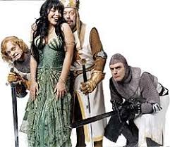 Mike Nichols And Eric Idle Bring Monty Python To Broadway In Spamalot Nymag Sara Ramirez Monty Python Rocky Horror Picture Show