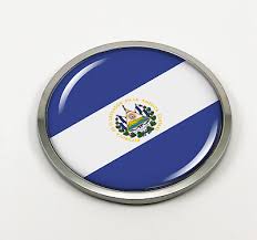 El salvador was added to emoji 1.0 in 2015. Emblems Automotive Usa El Salvador Split Style Flag Car Chrome Emblem Decal 3d Sticker