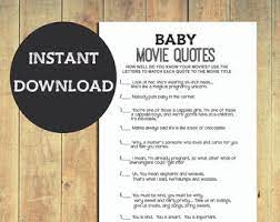Buzzfeed staff 🚨some spoilers ahead! Baby Movie Quiz Etsy