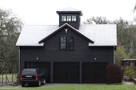 Farmhouse Modern Field Trip Printy Black Barn Studio Black House Exterior Pole Barn Homes Barn House