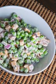 Fresh Pea Salad Recipe Pea Salad Recipes Pea Salad Delicious Salads