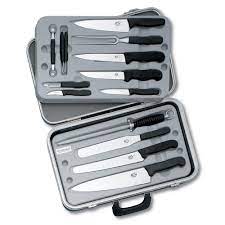 Victorinox Swiss Army 5 4913 14 Piece Executive Culinary Knife Set W Black Case