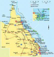 Qld East Coast Map Queensland Maps - Queensland Australia