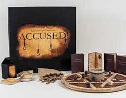 More than 200 women were accused, 30 were found guilty, 19 were executed by hanging.the salem witch trials began in the spring of 1692 after a group. Fun Educational Board Game Based On The Salem Witch Trials Board Games Wooden Board Games Educational Board Games