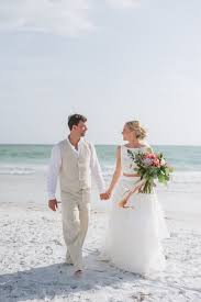 Tropical Siesta Key Beach Wedding I Do List Beach Wedding Beach Wedding Photos Siesta Key Beach Wedding