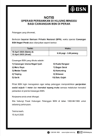 Bsn bagan serai branch no 120, jln setia, pusat bandar, bagan serai 34300, perak. Perak Press Perhatian Notis Daripada Bank Simpanan Facebook