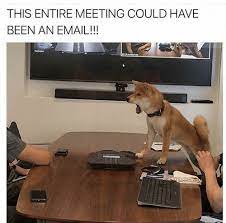 This Entire Meeting Could Have Been An Email Meme On Me Me