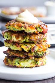 These Bacon Zucchini Fritters Are Whole30 Friendly Delicious Links Paleo Zucchini Fritters Bacon Zucchini Fritters